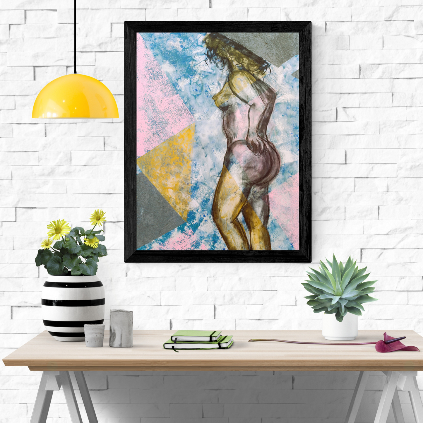 "Chloé" from the Free Spirit Series - printed Canvas